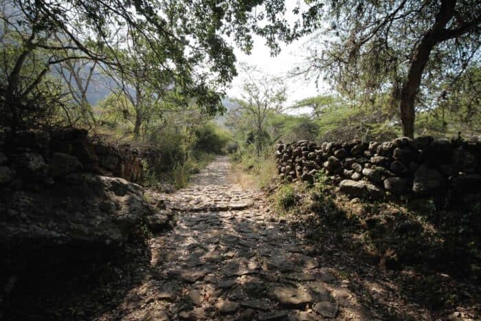 Camino Real Barichara to Guane hiking