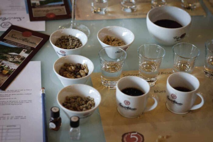 San Alberto Bogotá coffee tasting