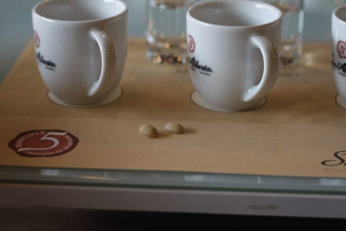 San Alberto Bogotá coffee tasting